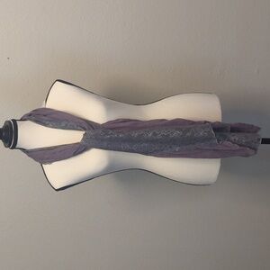 Merona Grayish Purple Lace Scarf – New With Tags!